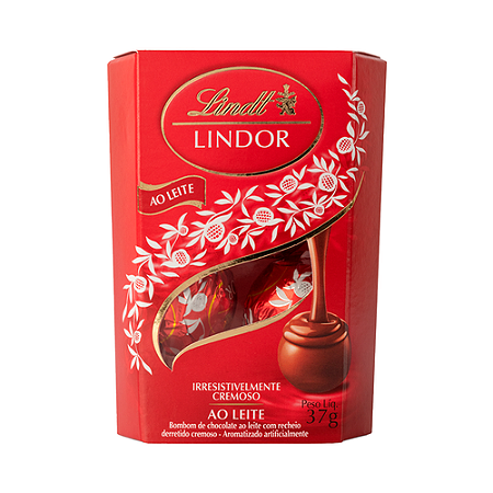 Chocolate Cornet Ao Leite 37g Lindt Lindor