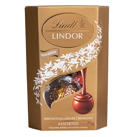 Chocolate Cornet Sortido 75g Lindt Lindor