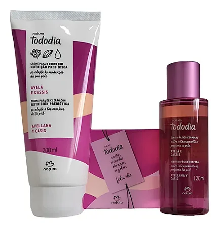 Presente Natura Tododia Avelã E Cassis