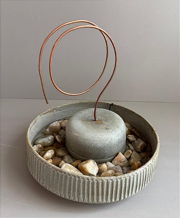 Fonte de Água Redonda Esculpida