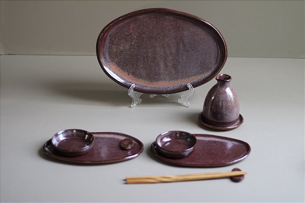 Jogo de Sushi 2P Oval