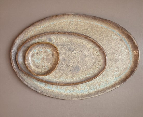 Jogo de Sushi Oval 2 Pessoas