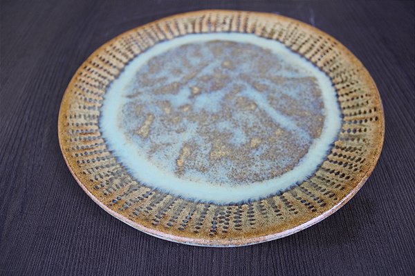 Prato principal borda grãos