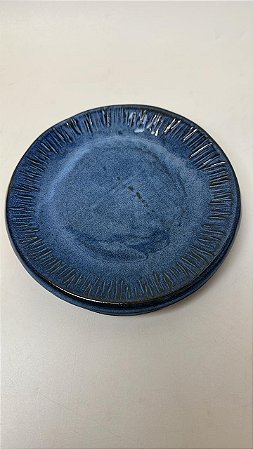 Dupla de Prato Sobremesa Borda Risca 2P