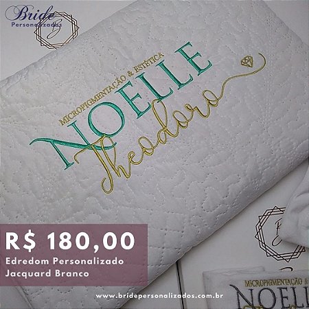Edredom Personalizado com Logomarca bordada
