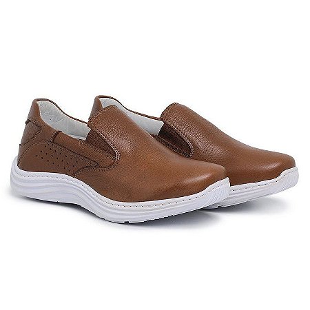 sapatênis feminino de couro