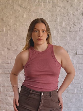 Regata Rosa Queimado Tradicional