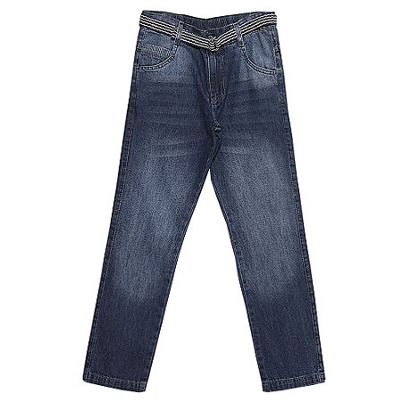 Calça PopStar Semi Reta Jeans
