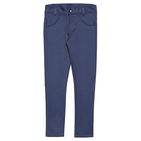 Calça Look Jeans Montaria Azul