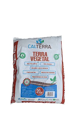 TERRA VEGETAL 20KG - CALTERRA