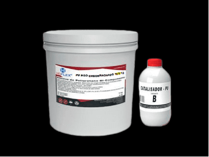 ADESIVO CONTATO 5,130 KG (A+B) PU  BR P/ PISO DE BORRACHA - HD FLEX