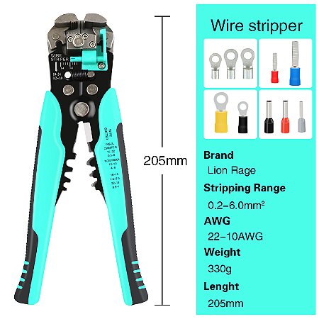 Ferramentas de descascador de fios, alicate multiferramenta, cortador automátic