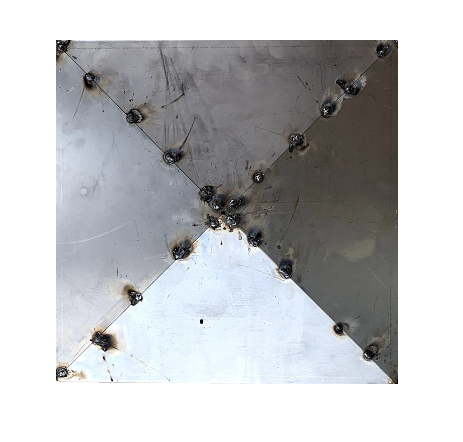 FORMA DE FERRO CHAPEU DE COLUNA 45X45X8,5CM