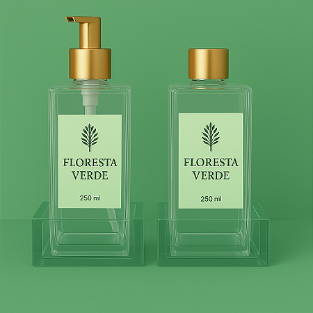 kit completo para aromatizante e difusor Floresta Verde