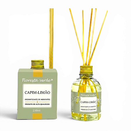 Difusor de Ambiente - Aroma Capim-Limão 250ml