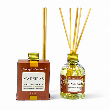 Difusor de Ambiente - Aroma Madeiras 250ml