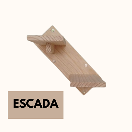 ESCADA PARA GATOS - 2 DEGRAUS