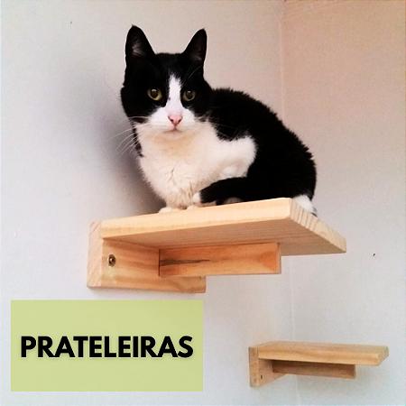 PRATELEIRAS PARA GATOS - TAMANHOS - P-M-G