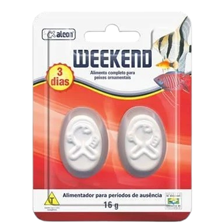 Ração Alcon Weekend | Dura 3 dias cada Bloco - 16g
