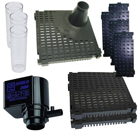 KIT Filtragem Biológica p/ Aquários de 50 Litros