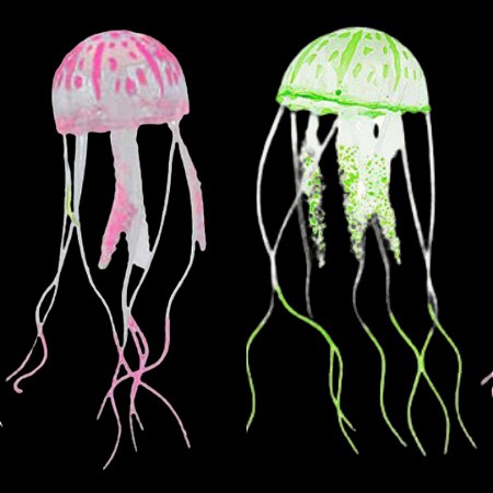 KIT 2 Agua Viva de Silicone (JellyFish) Soma Big (VERDE E ROSA)