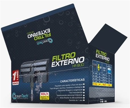 FIltro OCEAN TECH HF0800 900L/h 110v