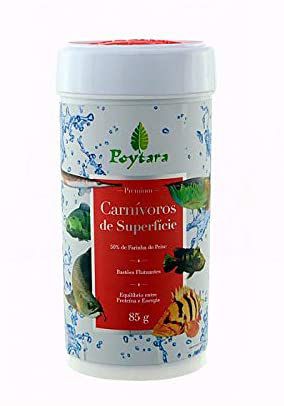 Ração POYTARA Carnívoros de Superficie 85g