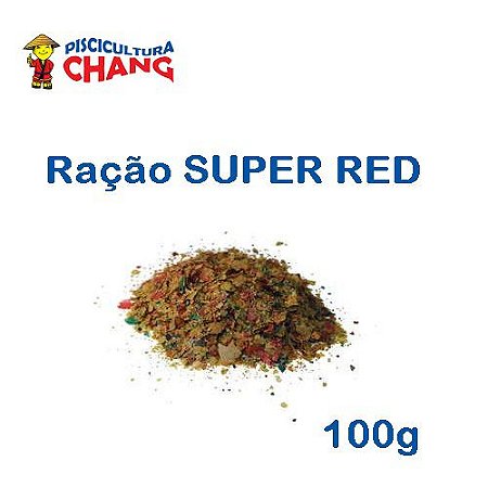 Ração SUPER RED 100g Chang