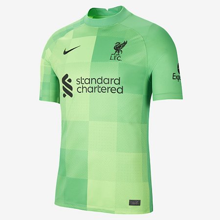 Camisa Nike Liverpool I 2021/22 - Tamanho M - CARINHA DAS MARCAS