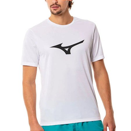 Camiseta Mizuno Masculina Sport Branca - CARINHA DAS MARCAS