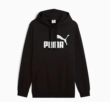 Moletom Puma Masculino Logo Hoodie FL  - Preto