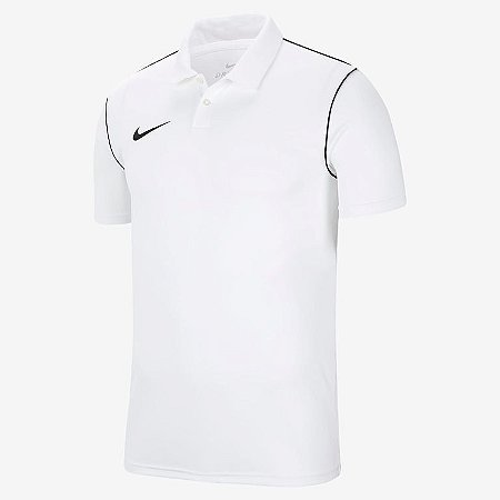 Polo Nike Masculina Dri-Fit Park  Branca- BV6879