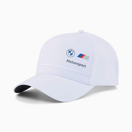 Boné Puma Masculino BMW Motorsport BB Logo II Branco