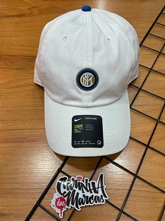Boné Nike Masculino Inter de Milão H86 Core - Branco - CARINHA DAS MARCAS