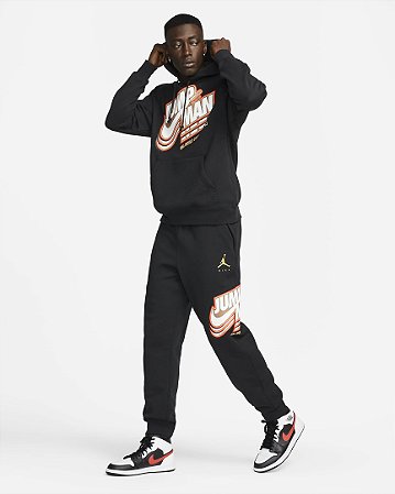 Agasalho Nike Masculino Jordan Jumpman Preto- Tamanho 3XL