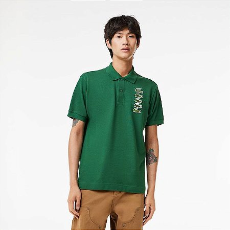 Polo Lacoste Masculina Verde- PH3474