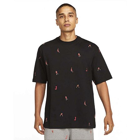 Camiseta air jordan preta 2025