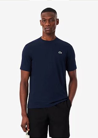 Camiseta Lacoste Masculina Azul Marinho - TH7618