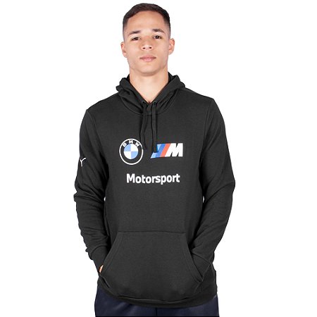 Moletom Puma Masculino BMW MMS - Preto 621301