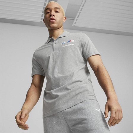 Polo Puma Masculina BMW Motorsport Essential- Cinza 621312