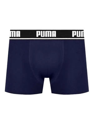 Cueca Puma Masculina Box Cotton - Azul Marinho (602)