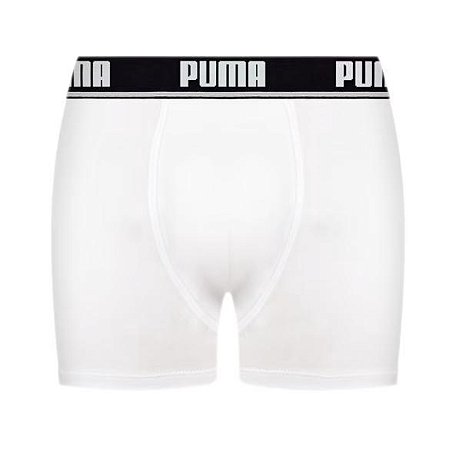 Cueca Puma Masculina Box Cotton - Branca (500)