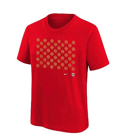 Camiseta Nike Masculina T-Shirt Team USA- Vermelha FQ3631
