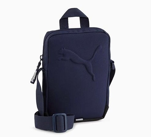Bag Puma Masculina Buzz Portable-Azul Marinho