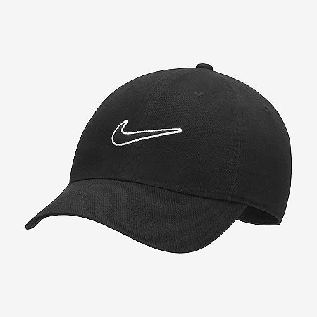 Boné Nike Masculino Club Swoosh-Preto  (Tamanho M/L) FB5369