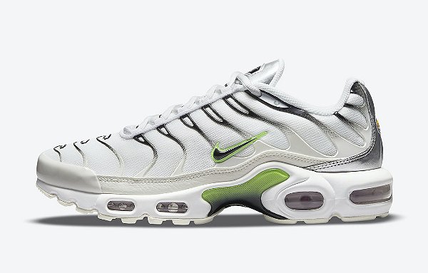 Tênis Nike  Feminino Air Max Plus 'White Green Strike'  Branco DN6997