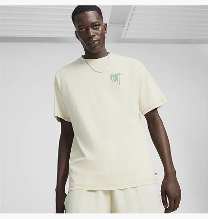 Camiseta Puma Masculina Re:Collection Tee - Bege
