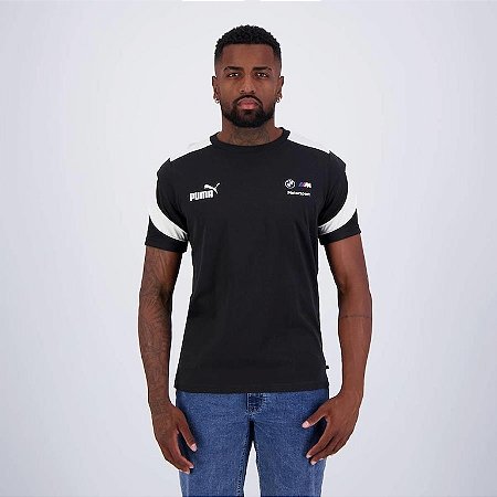 Camiseta Puma Masculina BMW MT7+ Tee - Preta  632515