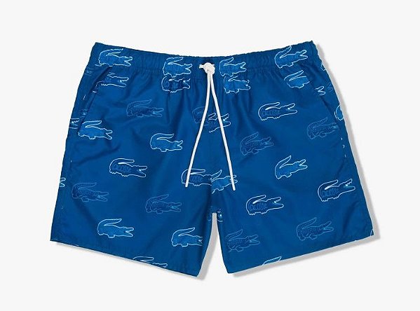 Bermuda Lacoste Masculina - Azul royal MH4561