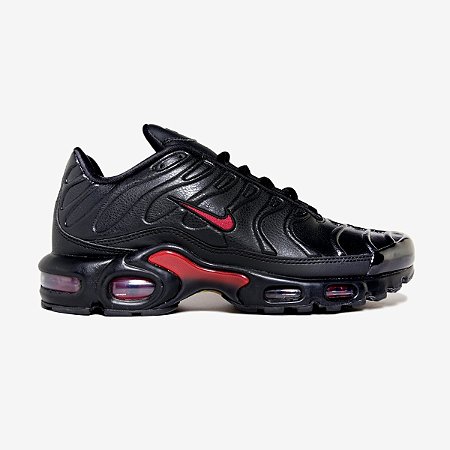 Tênis Nike  Masculino Air Max Plus Premium "Bred"- Preto FZ3038